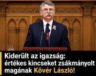 Kiderült az igazság :értékes kincseket zsákmányolt magának Kövér László
