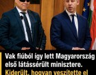 Vak fiúból így lett Magyarország első látássérült minisztere.Kiderült, hogyan veszítette el a látását Kátai-Németh Vilmos