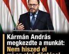 Kármán András megkezdte a munkát: Nem hiszed el mi az első döntése!