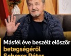 Másfél éve beszélt először betegségéről Scherer Péter