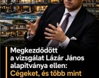 Elindult a vizsgálat Lázár János alapítványa ellen: cégeket, ménesbirtokot és több mint ezer ingatlant vehet vissza az állam