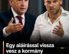 Egy aláírással vissza vesz a kormány Tiborcztól és Mészárostól több ezer milliárd forintot