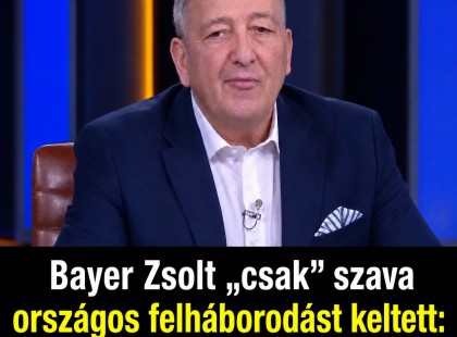 Bayer Zsolt „csak” szava mindent elárul a kegyelmi ügy erkölcsi mélységéről