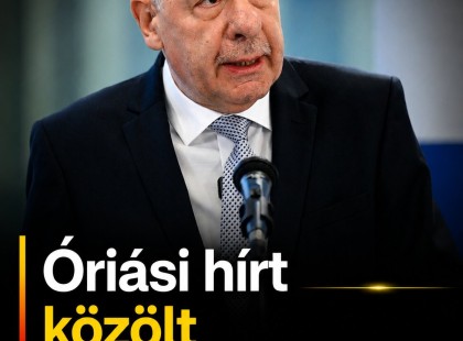 Óriási hírt közölt Sulyok Tamás