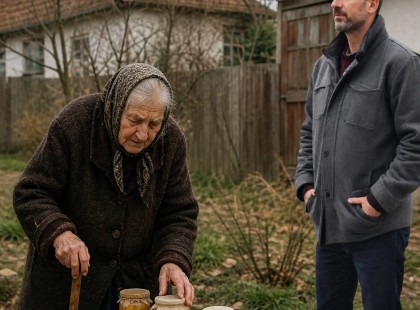 Sebészorvos megállt egy idős néninél az út szélén, hogy vegyen egy üveg házi lekvárt… De amikor otthon kinyitotta, a kanálja fémes hangot adott, és ő majdnem elájult attól, amit talált benne… ???Már csak hetven kilométer volt hátra, amikor Gábor, a fiatal orvos egy elhagyatott falu szélén megpillantott egy idős nénit, aki egy botra támaszkodva, kis asztalkán árulta lekvárjait. Gábor fékezett, kiszállt a kocsiból, és szóba elegyedett vele.– Jó napot, néni! Micsoda finomságok ezek! Nem sajnálja eladni őket? – kérdezte mosolyogva.A néni szemlesütve, halkan válaszolt: – Ó, édes fiam, ha elég lenne a nyugdíjam, nem állnék itt. De még egy hét van hátra, és már egy fillérem sincs… Ha ezeket nem adom el, a fiam mindet elcseréli pálinkára…Gábort annyira megérintette a történet, hogy nemcsak hogy vett egy üveg lekvárt – épp a kedvencet, málnásat, amit anyukája is szeretett –, hanem jóval többet fizetett érte, mint amennyit a néni kért.– Ugyan, néni, a munkáját meg kell becsülni – mondta mosolyogva, majd búcsút intett.A néni könnyes szemmel áldotta meg őt, és még sokáig integetett utána az út széléről...Gábor hazaért édesanyjához, aki örömmel ölelte meg:– Drága fiam, de jó, hogy újra látlak! Biztos kimerültél az úton…– Ugyan, anyu, most szabadságon vagyok, pihenünk együtt – mondta Gábor, majd hirtelen felkapta az említett lekvárosüveget.– Nézd csak, mit hoztam neked! A kedvenced. Egy néni árulta, a szíved megszakadna, ha hallanád a történetét…De amikor Gábor kinyitotta az üveget, és beletette a kanalat, egy fémes csilingelés hallatszott. Megdermedt. Újra belenyúlt.És akkor…ELFEHÉREDETT AZ ARCA. Amit talált, arra semmilyen orvosi tapasztalat nem készíthette fel… ???? A folytatás az első hozzászólásban a kép alatt! ??? Kevesebb jelenjen meg