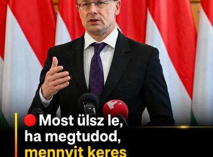 ? Most ülsz le, ha megtudod, mennyit keres havonta Szijjártó Péter! Kiderült, mekkora összeg járhat neki képviselőként