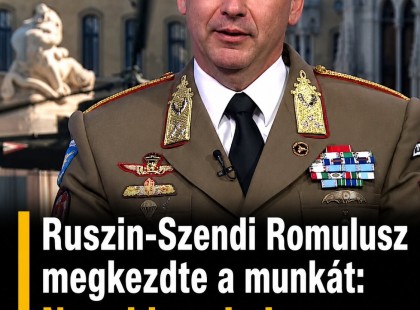Ruszin-Szendi Romulusz megkezdte a munkát: Nem hiszed el mi az első döntése!