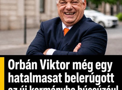 Megtette, amit sokan előre sejthettek: Orbán Viktor búcsúzóul még odaszúrt Magyar Péternek. A politikai üzenet nagy visszhangot váltott ki, és már most látszik, hogy ez nem marad következmények nélkül. Erre a fordulatra sokan nem számítottak. ????? ? ?????́???́??́?????́?!