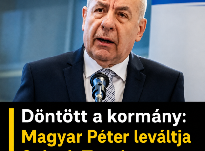 Döntött a kormány: Magyar Péter leváltja Sulyok Tamást