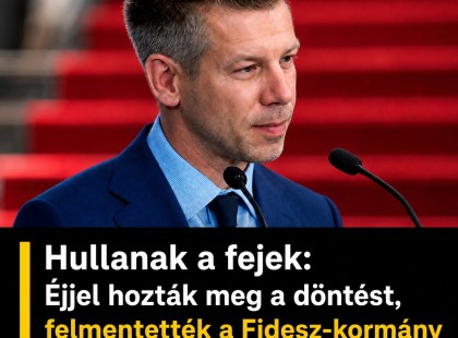 Hullanak a fejek: Éjjel hozták meg a döntést , felmentették a Fidesz-kormány 13 államtitkárát ??