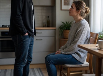 „Ettől a hónaptól kezdve külön kasszán leszünk” – jelentette be a férj.„Rendben” – felelte nyugodtan a feleség. Már régóta készült erre. A férj válaszától majdnem MEGFULLADT… ???A frissen sült csirke fűszeres illata belengte a konyhát, meghitt és otthonos hangulatot teremtve. Éva óvatosan kivette a sütőből az aranybarnára sült húst – Gábor kedvencét, amit immár 18 éve, minden pénteken elkészített. A konyhában halkan csörrentek az evőeszközök.17 éves lányuk, Kata rutinos mozdulatokkal terítette meg az asztalt.„Vacsora kész” – jelentette ki Éva, miközben a forró csirkedarabokat a tányérokra tette.A konyhaajtóban feltűnt Gábor, arcán furcsa, kissé feszült mosollyal. Éva azonnal észrevette ezt. Az együtt töltött évek alatt már megtanulta olvasni férje arckifejezéseit. És ezt a pillantást túl jól ismerte.Általában így nézett, amikor valami fontosat akart közölni, de nem volt biztos benne, hogy a hír örömöt vagy felháborodást fog kiváltani.„Milyen jó illatok vannak” – mondta Gábor, miközben helyet foglalt az asztalnál.„Egyébként… van egy ötletem.”Éva mozdulatlanná dermedt a merőkanállal a kezében, és figyelmesen nézett rá.Kata az asztalnál ülve úgy tett, mintha elmerülne a telefonja képernyőjében, de a szeme sarkából érdeklődve figyelte a beszélgetést.„Figyelj, drágám…” – kezdte Gábor, miközben gondosan levágott egy falat szaftos csirkét, és elégedetten bekapta. „Arra gondoltam… át kéne gondolnunk a családi költségvetésünket.”Éva nyugodtan leült egy székre, bár a szívében megjelent a baljós előérzet szúró érzése.„Hogy érted ezt?” – kérdezte, igyekezve semleges maradni.„Úgy, hogy ettől a hónaptól külön kasszán leszünk.”Gábor szalvétával megtörölte a száját, láthatóan élvezve a helyzetet.„Alaposan kiszámoltam mindent, és arra jutottam, hogy ez a legigazságosabb megoldás. Mindenki csak a saját maga által megkeresett pénzt költi el.”Olyan elégedetten jelentette ezt ki, mintha valami forradalmian nagyszerű ötlettel állt volna elő.Kata felemelte a fejét a telefonjából, és egyenesen az apjára nézett:„De anya nem dolgozik…”„Pontosan ezért” – folytatta Gábor, mintha meg sem hallotta volna a lánya reakcióját. „Ésszerű, ha adok neki egy fix összeget a háztartási kiadásokra, de a saját pénzemmel én rendelkezem.”Éva nyugodtan levágott egy kis darab csirkét, komótosan elrágta, mintha alaposan átgondolná a hallottakat.A konyhában feszült csend telepedett meg, csak a régi falióra halk kattogása hallatszott.„Rendben” – mondta végül Éva egyenletes hangon.Gábor a következő pillanatban majdnem megfulladt attól, amit ezután hallott… ???Folytatás az első kommentben a kép alatt ???