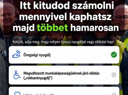 Tisza párt nyugdíjkalkulátor – Itt kitudod számolni mennyivel kaphatsz majd többet hamarosan