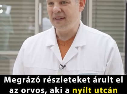 Megszólalt az orvos, aki a nyílt utcán varrta össze egy ember szívét -videó