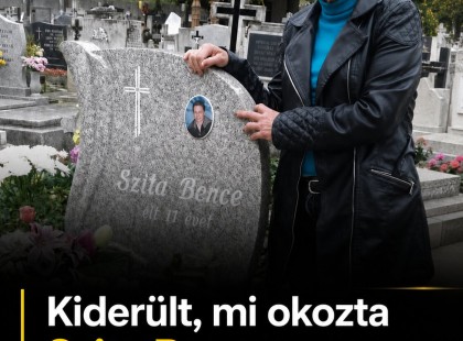 Kiderült, mi okozta Szita Bence édesanyjának halálát!