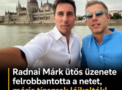 Radnai Márk OLYAN POSZTOT tett közzé a közösségi oldalán amit a FIDESZ is tátott szájjal nézte ..1 óra alatt 51 ezer ember kedvelte az írását !? Cikk a hozzászólásoknál >>>