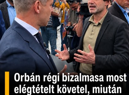 Orbán régi bizalmasa most elégtételt követel, miután Magyar Péter kirúgta.De ami ezután jött, arra senki sem számított!
