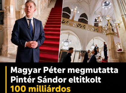 Magyar péter megmutatta Pintér Sándor eltitkolt 100 milliárdos luxusminisztériumát.Atya ég mi van ott....