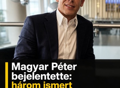 Magyar Péter bejelentette: három ismert médiaszereplő lesz a TISZA-kormány arca