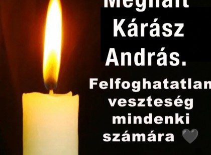 Meghalt Kárász András