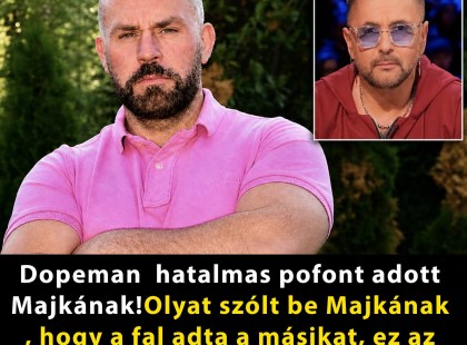 Dopeman hatalmas pofont adott Majkának!Olyat szólt be Majkának , hogy a fal adta a másikat, ez az eddigi legkeményebb kritika ! ? ???? ? ?????́???́??́????