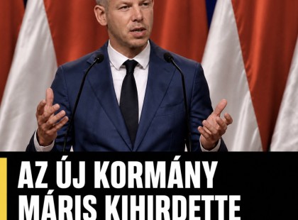 Az új kormány máris kihirdette az első két új törvényt