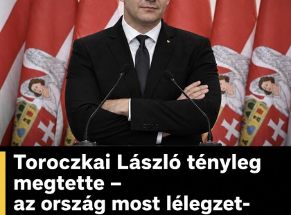 Toroczkai László tényleg megtette – az ország most lélegzet-visszafojtva figyeli, mi következik