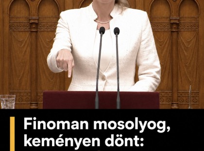 Finoman mosolyog, keményen dönt:Forsthoffer Ágnes máris rendet tesz az Országgyűlésben, elkezdődtek a kirúgások