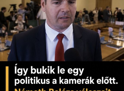 Így bukik le egy politikus a kamerák előtt. Németh Balázs válaszait egy tesbeszédelemző kielemezte !