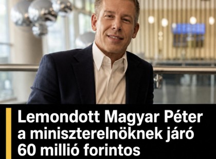 Lemondott Magyar Péter a miniszterelnöknek járó 60 milliónyi fizetéséről – Fontosabb dolgokra kell a pénz