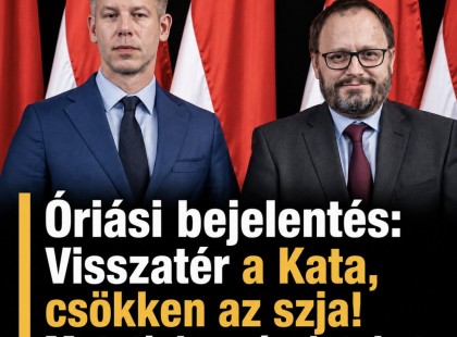 Visszatérhet a kata, amely több százezer vállalkozónak jelentett kapaszkodót
