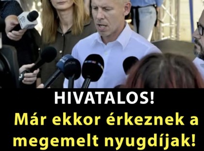 HIVATALOS! Magyar Pétertől érkezett a hír: már ekkor jöhetnek a megemelt nyugdíjak