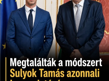 Megtalálták a módszert Sulyok Tamás azonnali lemondatására, elkezdődött a végjáték