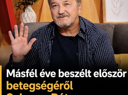Másfél éve beszélt először betegségéről Scherer Péter
