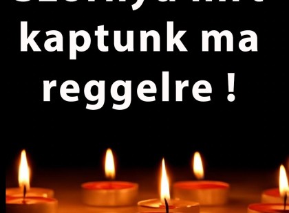1 perce érkezett! Gyászba borult az ország – Szörnyű hírt kaptunk ma reggelre – nagy név távozott közülünk! ????? ? ?????́???́??́?????́?!
