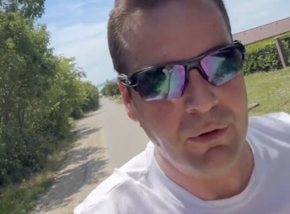 Videóval: Majdnem megverték Németh Balázst a Balatonnál