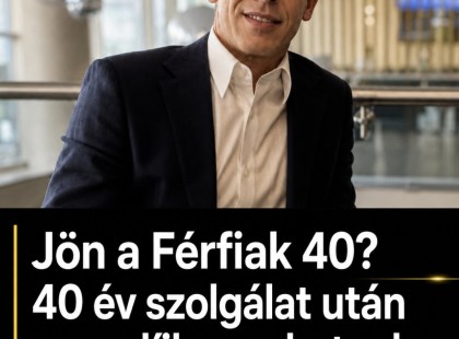 Jön a Férfiak 40? 40 év szolgálat után nyugdíjba mehetnek a magyar férfiak