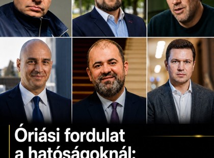 ÓRIÁSI FORDULAT A HATÓSÁGOKNÁL: Megkezdődött az elszámoltatás!