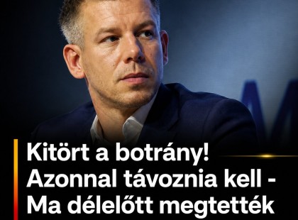Kitört a botrány! Azonnal távoznia kell - Ma délelőtt megtették Magyar Péterrel