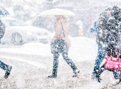 Ausztriában havazik!Már 40 cm hó esett !