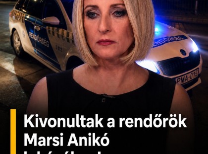 Kivonultak a rendőrök Marsi Anikó lakásához! – EZ történt: