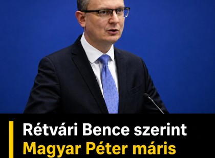 Rétvári Bence szerint Magyar Péter máris átverte a választókat!