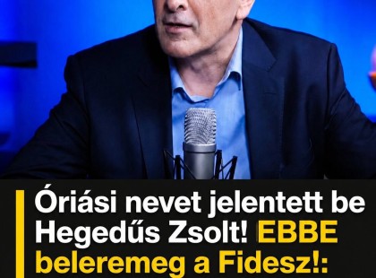 Óriási nevet jelentett be Hegedűs Zsolt! EBBE beleremeg a Fidesz! : világhírű tudós fogja segíteni a munkáját