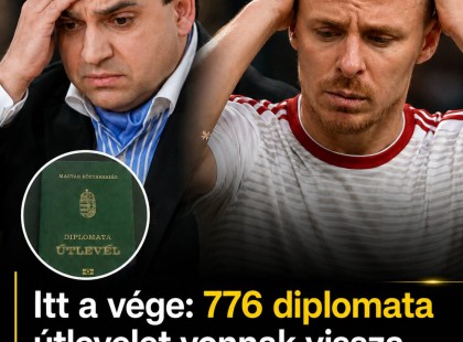 Itt a vége: 776 diplomata útlevelet vonnak vissza, Dzsudzsák és Mága Zoltán is bukta!!