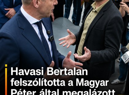 Havasi Bertalan határozottan kérte a Magyar Péter által megalázott fideszeseket, hogy üssenek vissza!