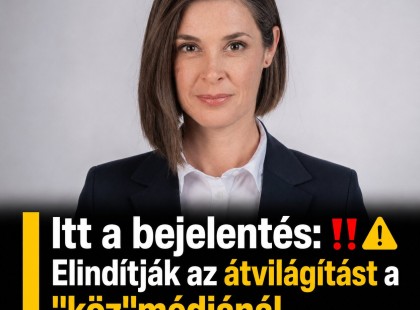 Elindul a közmédia teljes körű átvilágítása