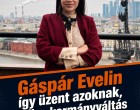 Gáspár Evelin: így üzent azoknak, akik a kormányváltás után támadták