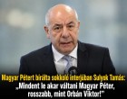 Magyar Pétert bírálta sokkoló interjúban Sulyok Tamás: „Mindent le akar váltani Magyar Péter, rosszabb, mint Orbán Viktor!”