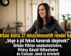 Orbán Anita 37 misszióvezetőt rendel haza: „Vége a jól fekvő haverok idejének!” – Orbán Viktor unokatestvére, Vitézy Dávid féltestvére és Csiszár Jenő is érintett