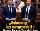 „Bohóc vagy!” – Így mérgesedett el Magyar Péter és Toroczkai László szócsatája