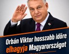Orbán Viktor hosszabb időre elhagyja Magyarországot – Amerikába vezethet az útja